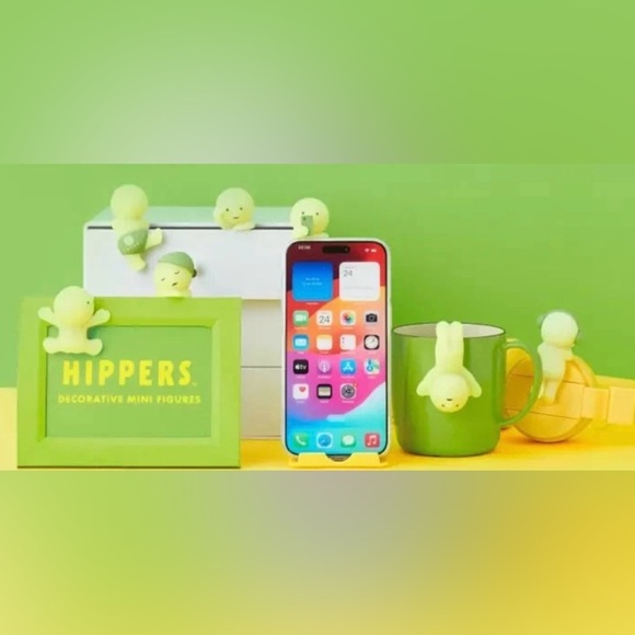 SMISKI Hippers “GLOW IN THE DARK!” Figures 6 different kinds - 1 Box -Oct 2024 - Picture 15 of 15